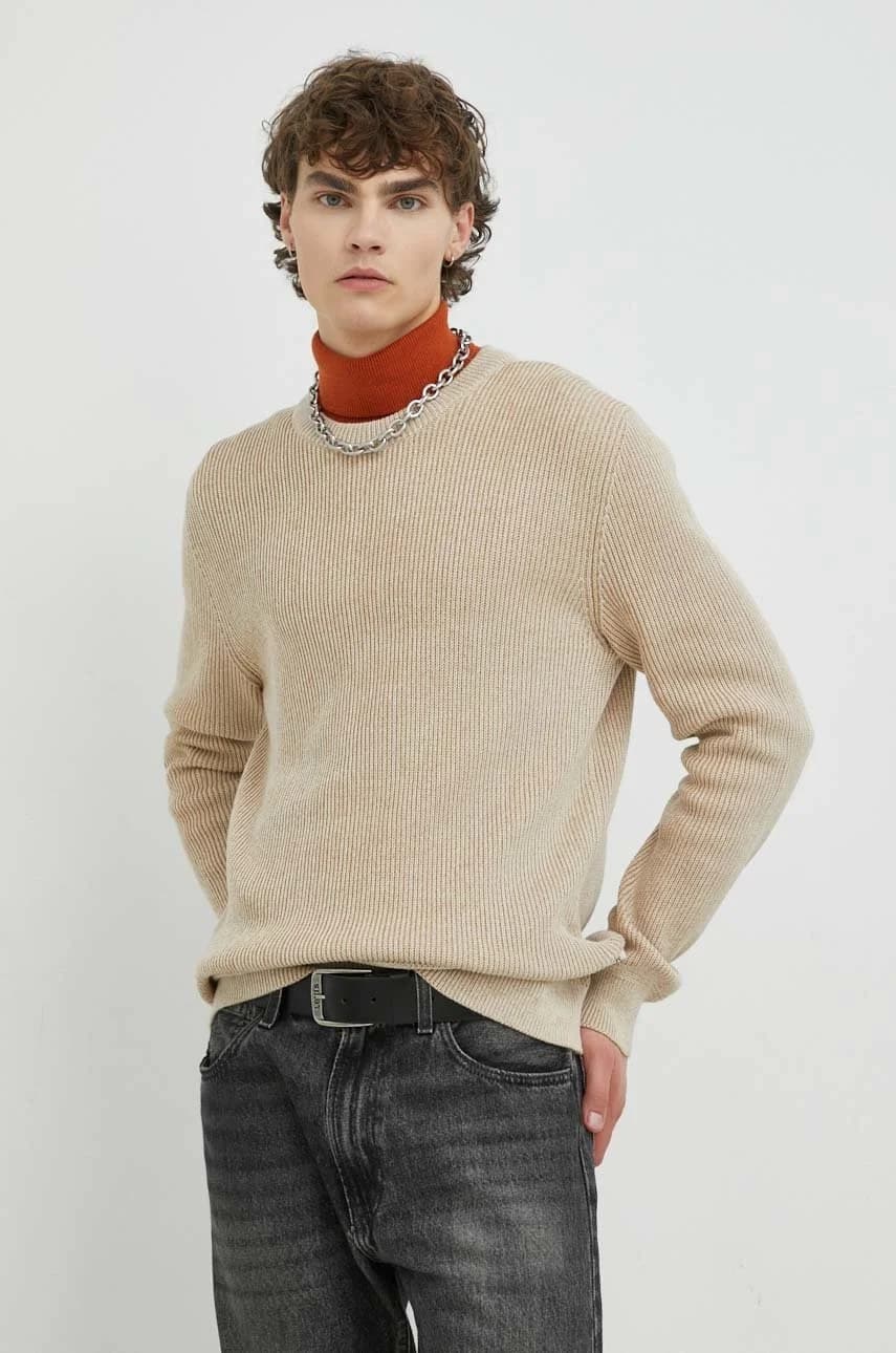 Хлопковый свитер - фото 4