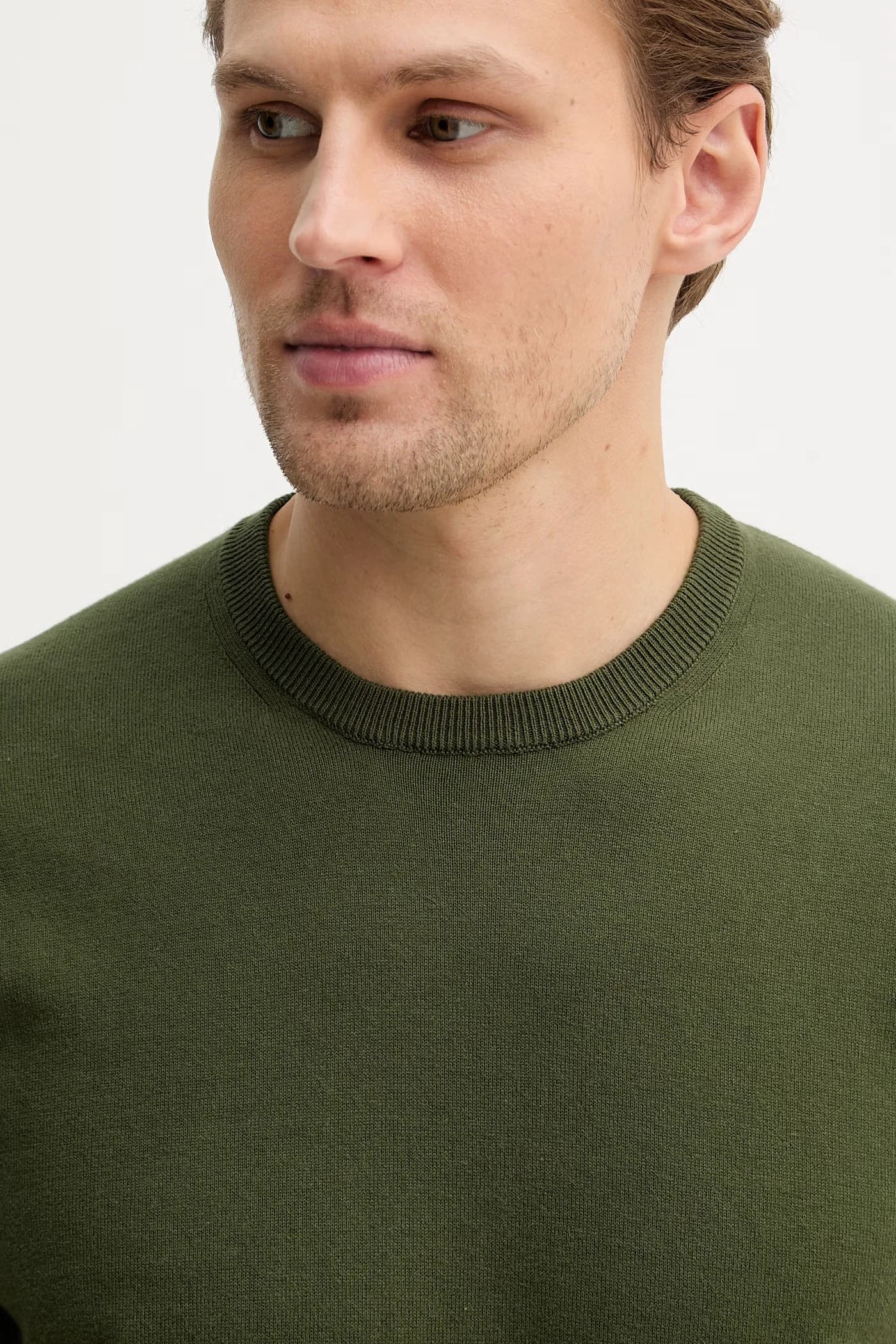 Хлопковый свитер - фото 4