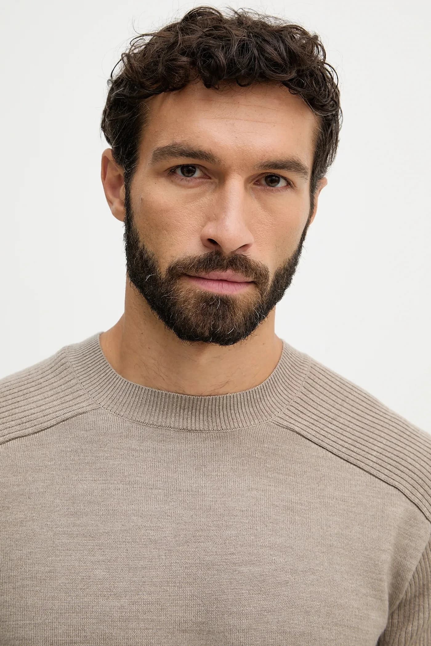 Свитер из смесовой шерсти - фото 4