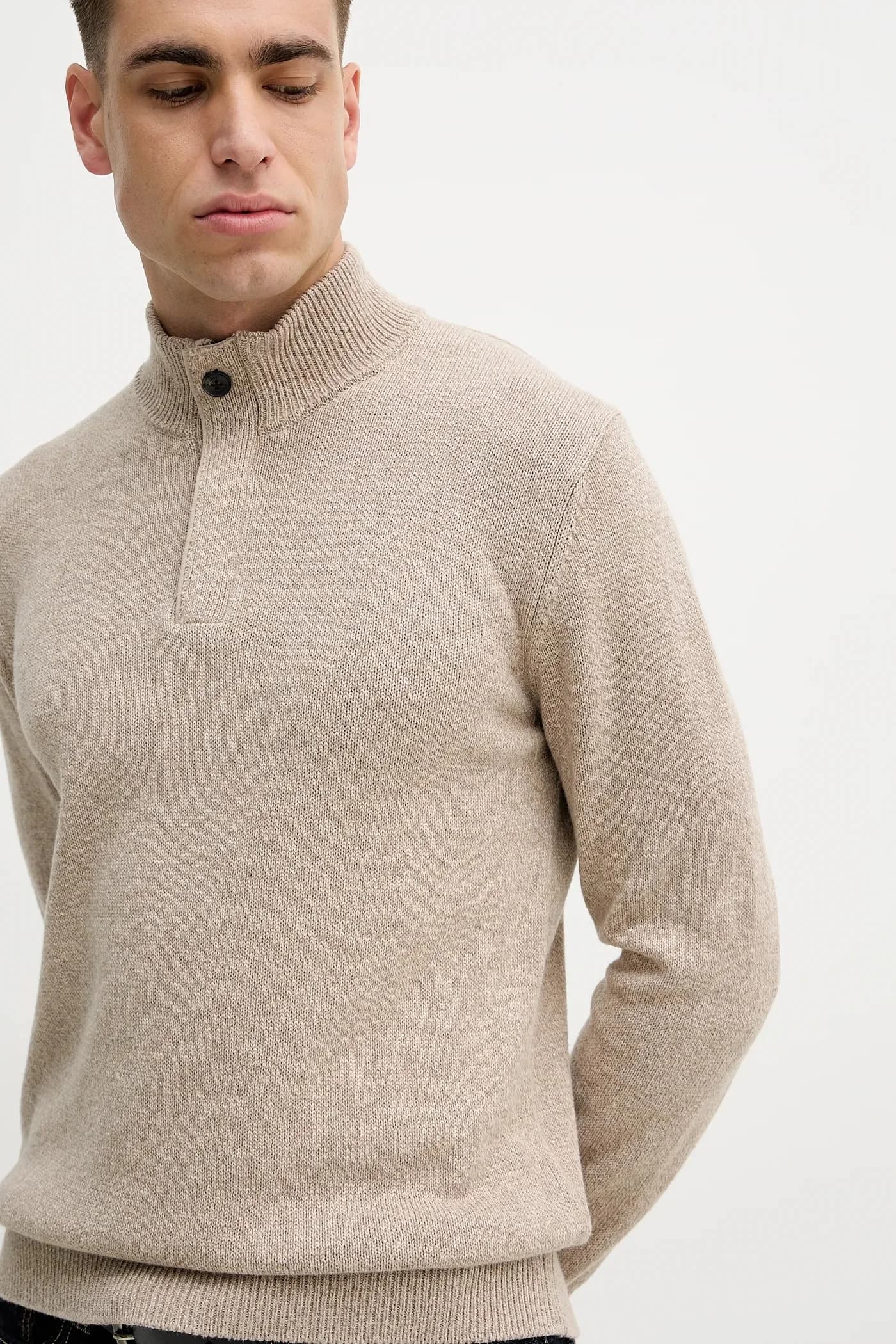 Свитер из смесового кашемира - фото 4