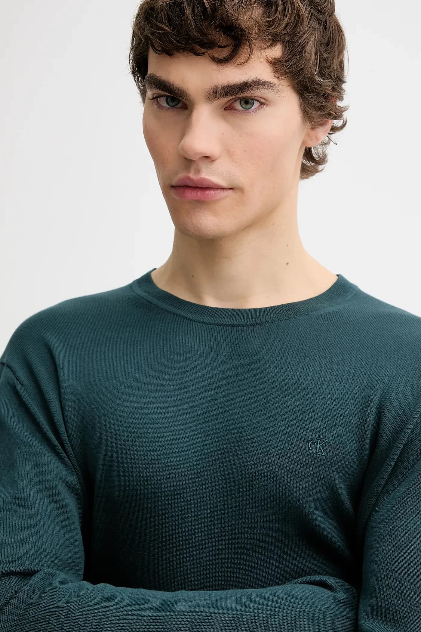 Хлопковый свитер - фото 4