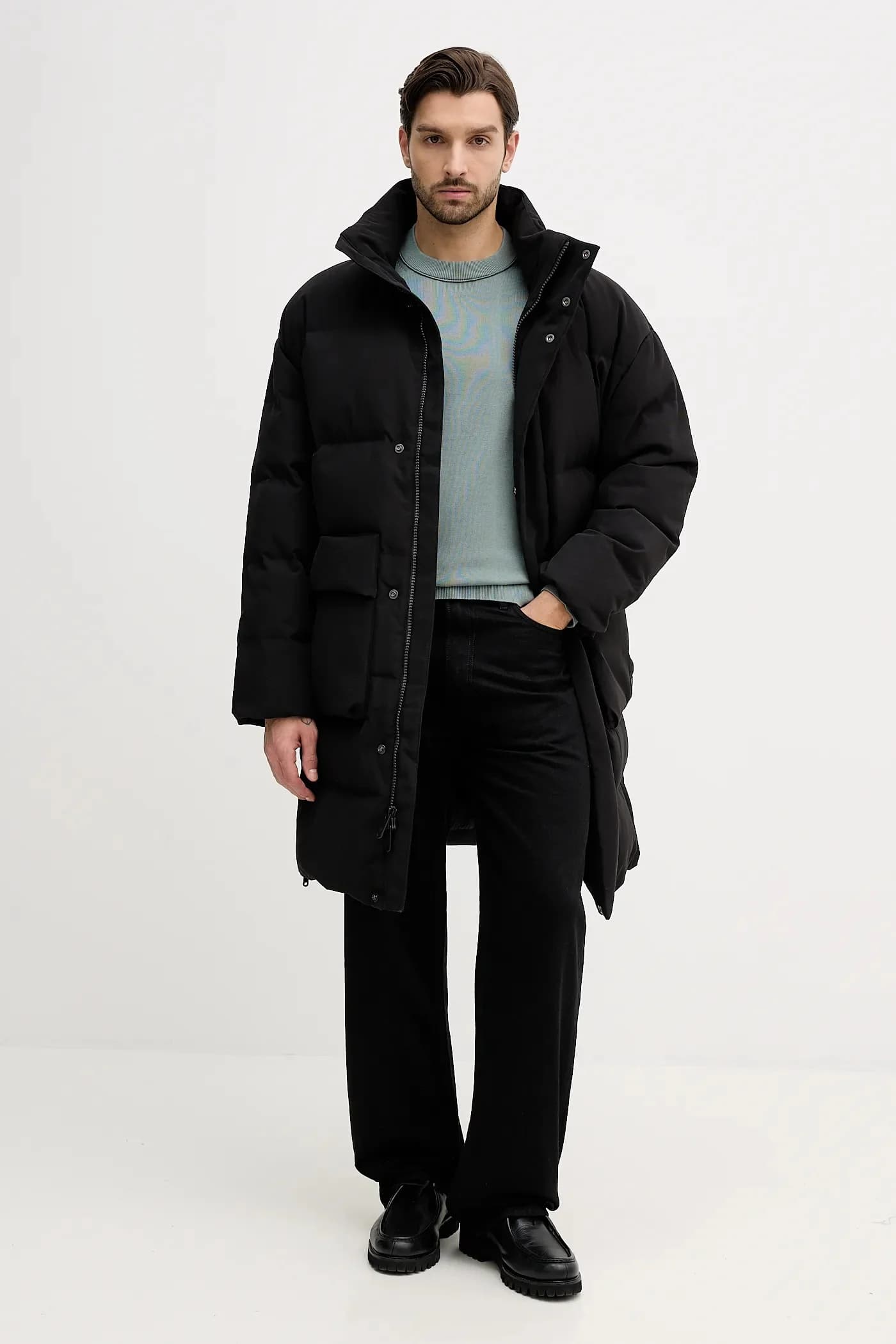 Хлопковый свитер - фото 2