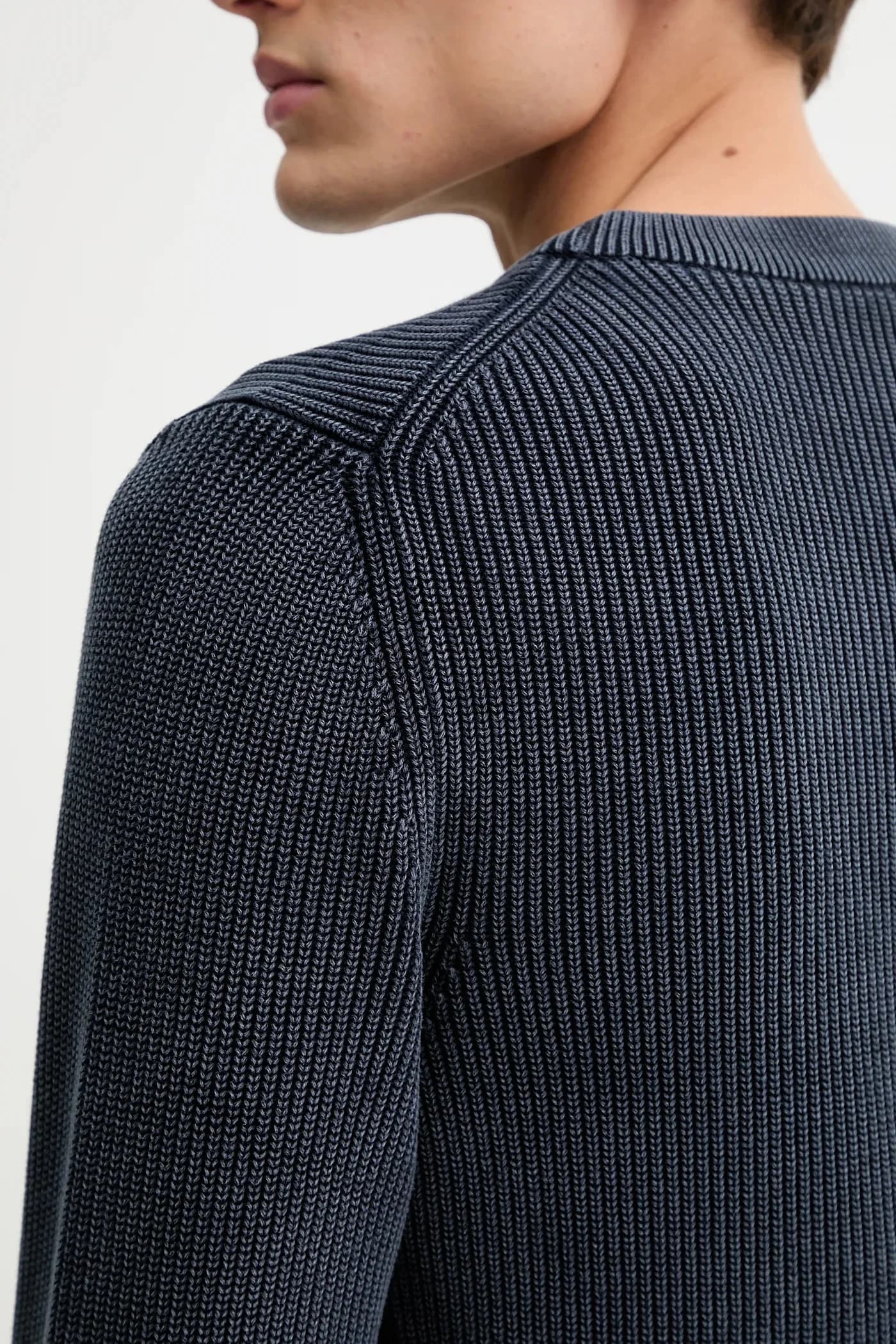 Хлопковый свитер - фото 5