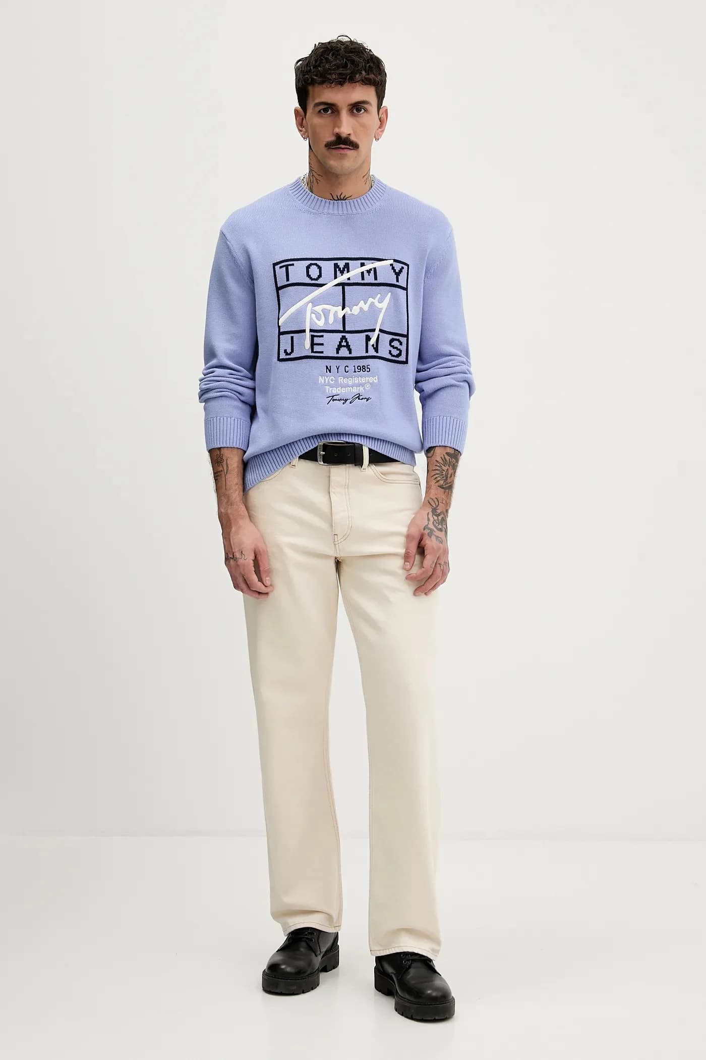 Хлопковый свитер - фото 2