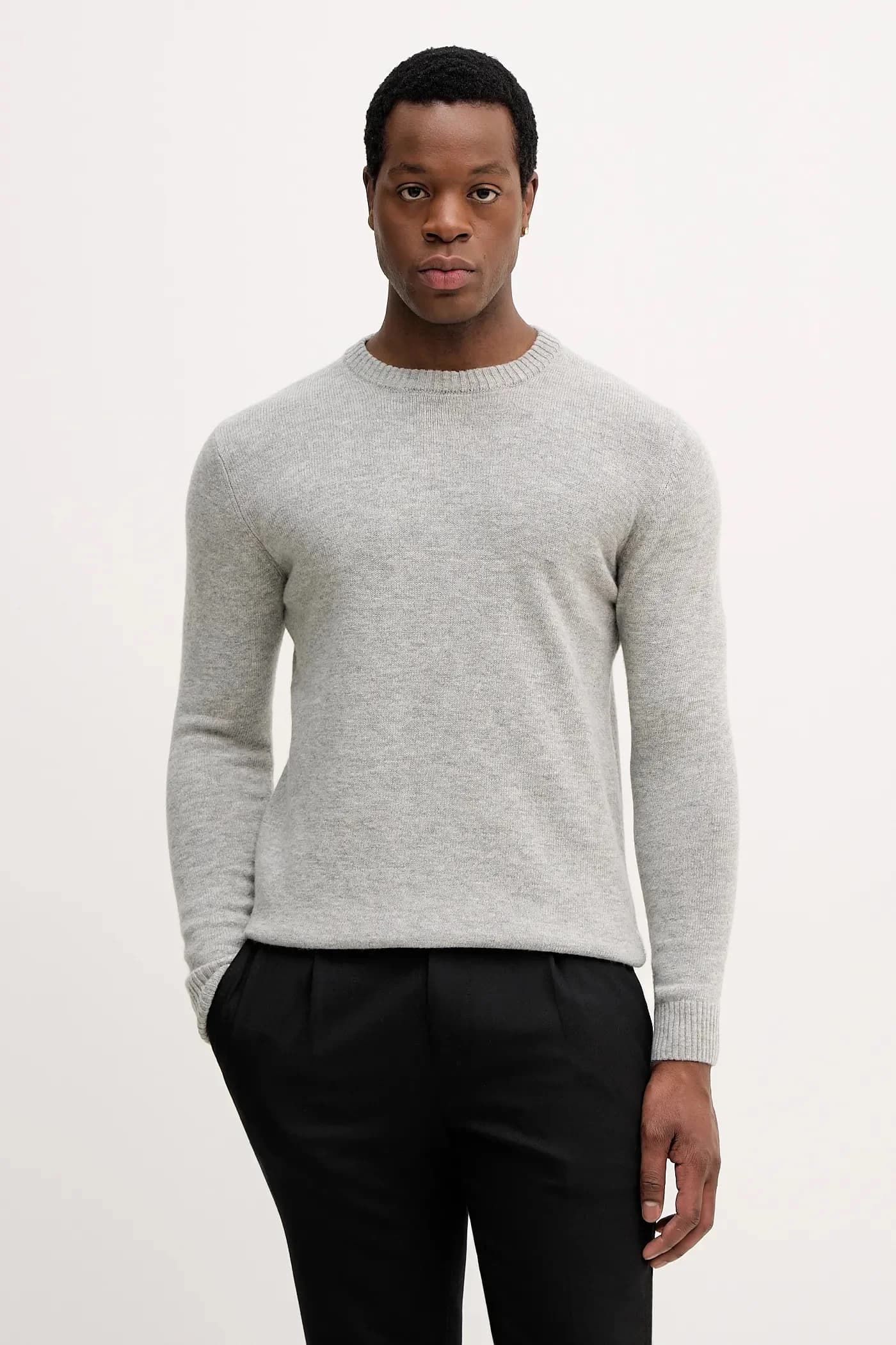 Свитер из смесовой шерсти