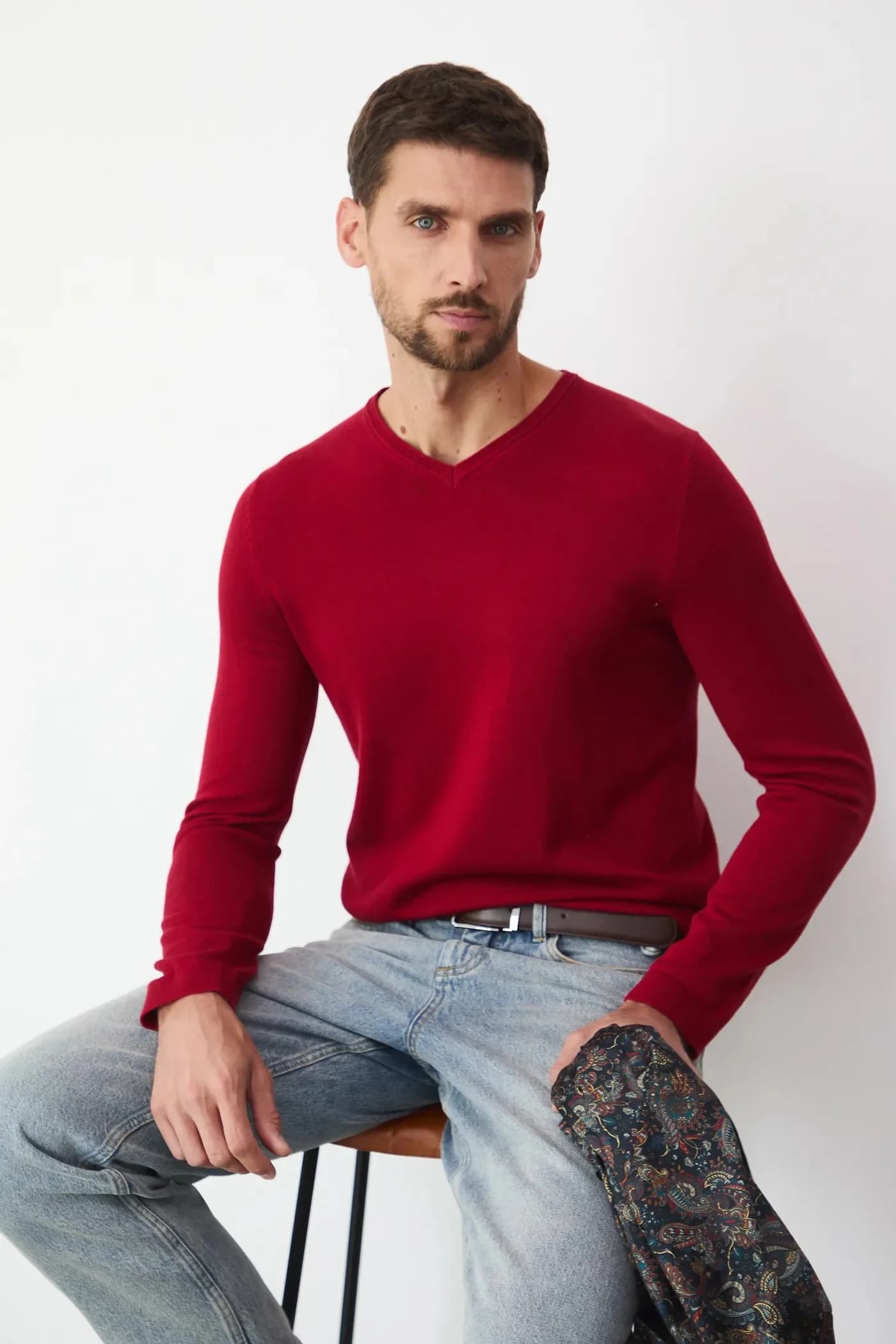 Хлопковый свитер