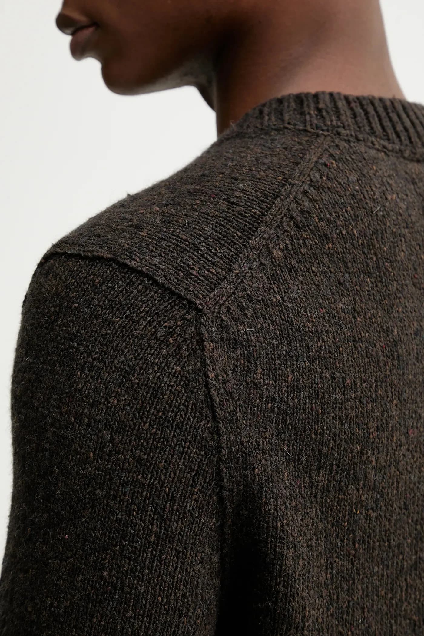 Свитер из смесовой шерсти - фото 5