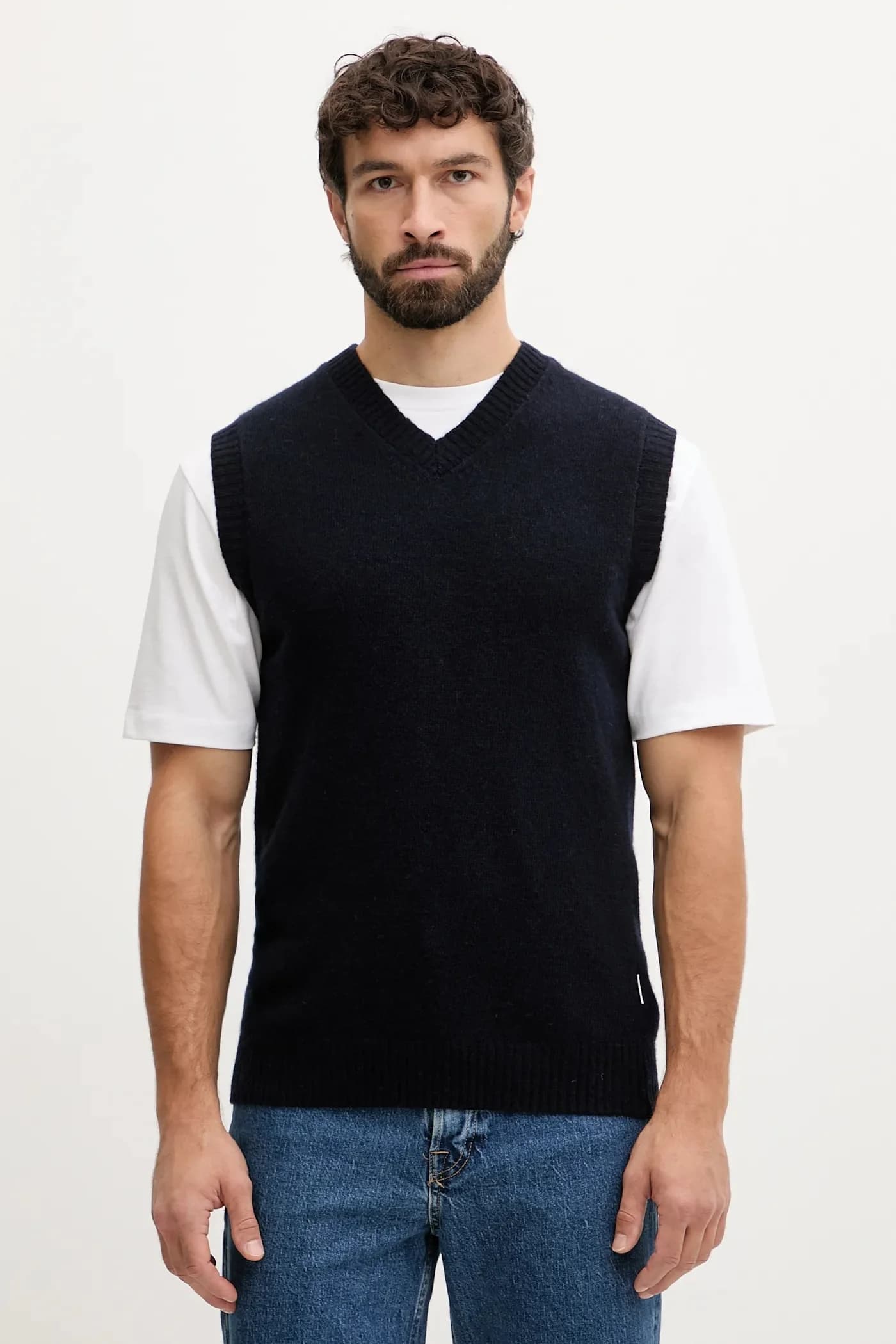 Жилет с добавлением шерсти