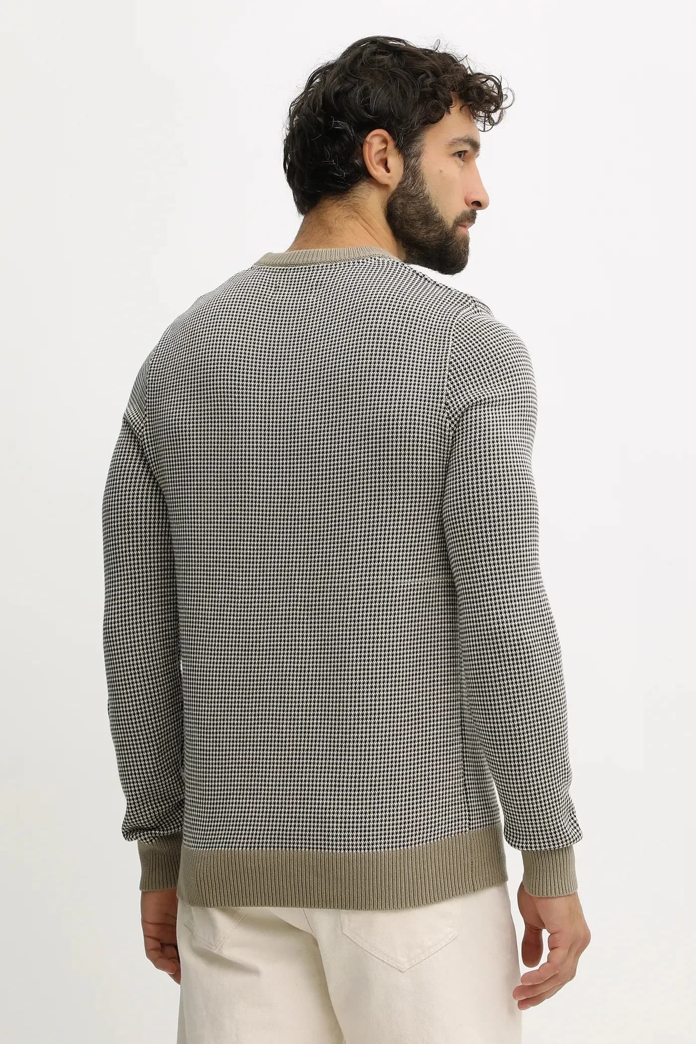 WELLS хлопковый свитер - фото 3