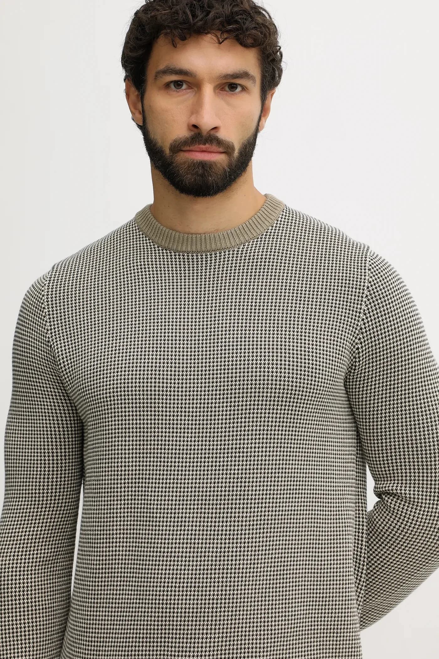 WELLS хлопковый свитер - фото 4