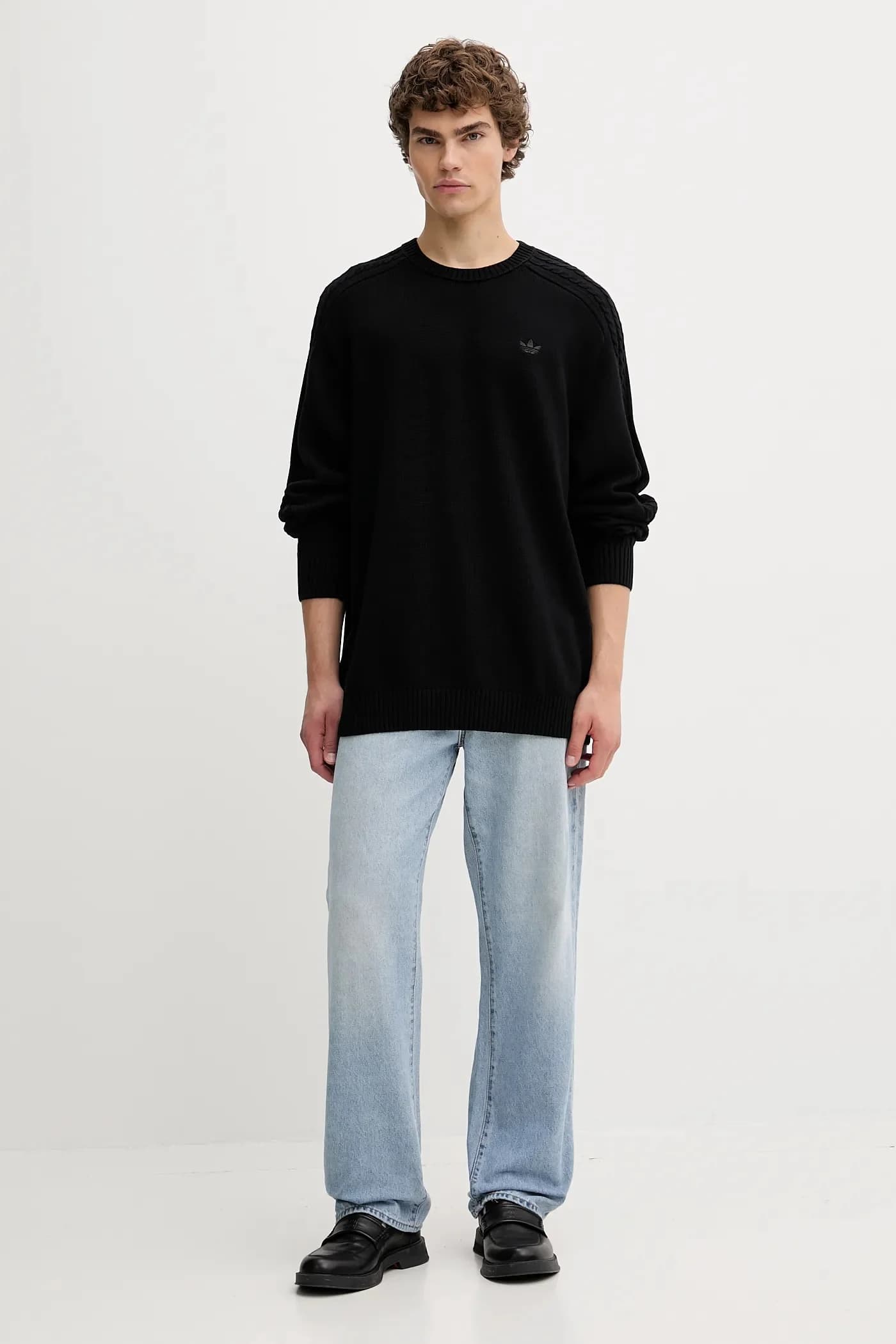 Хлопковый свитер P Ess Knit Crew - фото 2