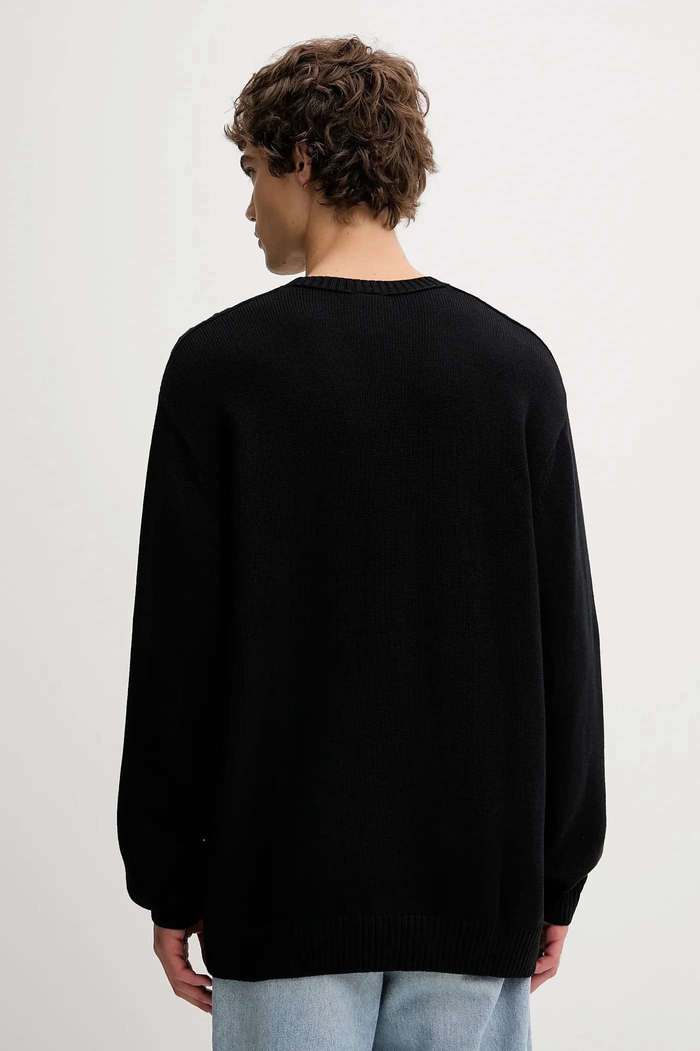 Хлопковый свитер P Ess Knit Crew - фото 3