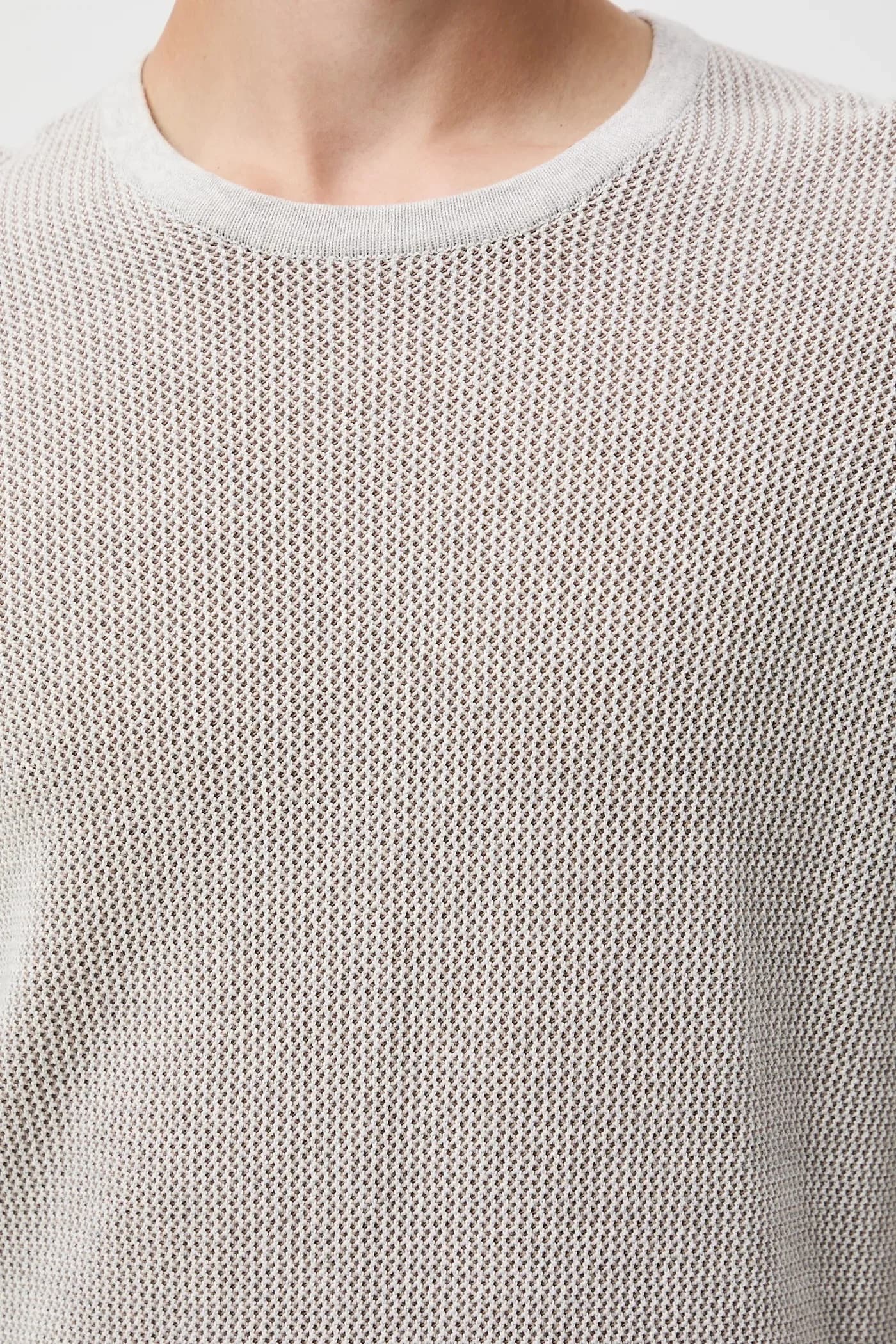 Хлопковый свитер - фото 5