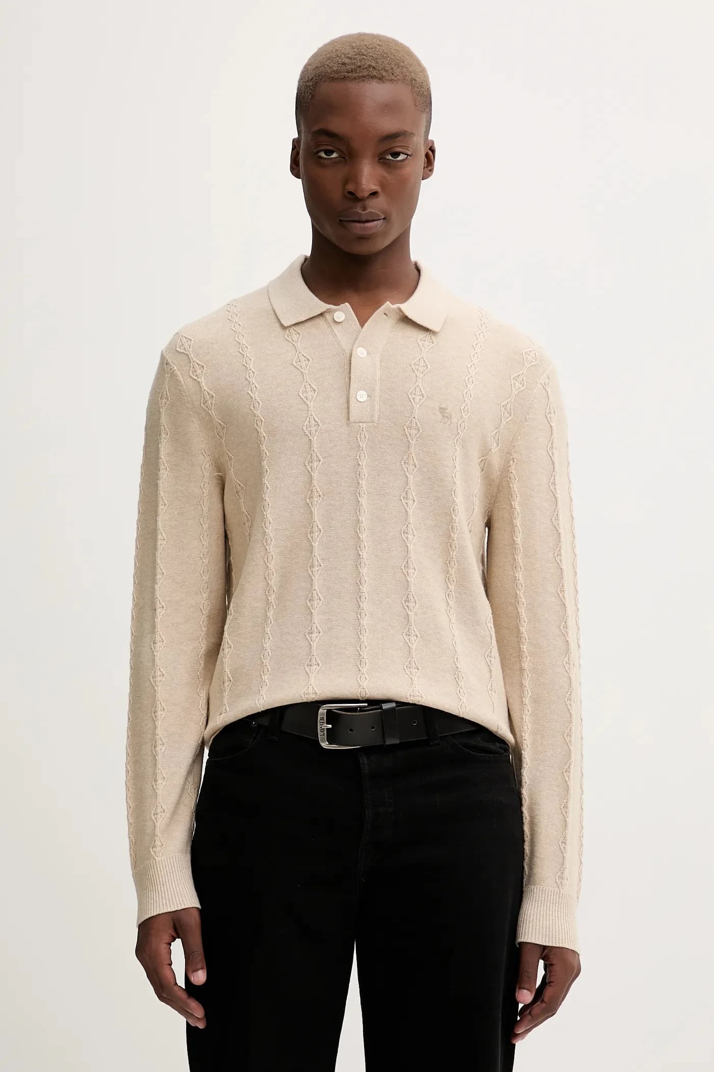 Свитер из смесовой шерсти