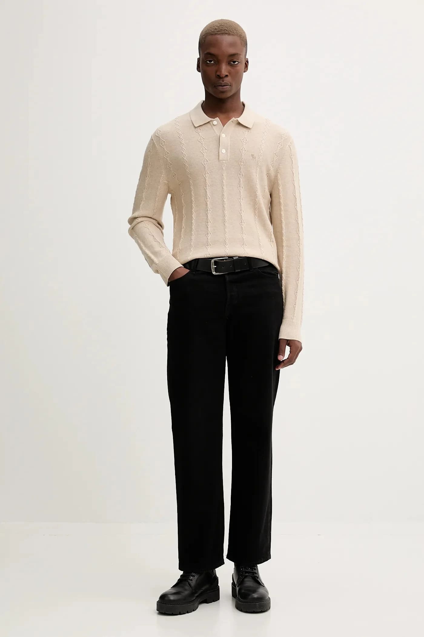 Свитер из смесовой шерсти - фото 2