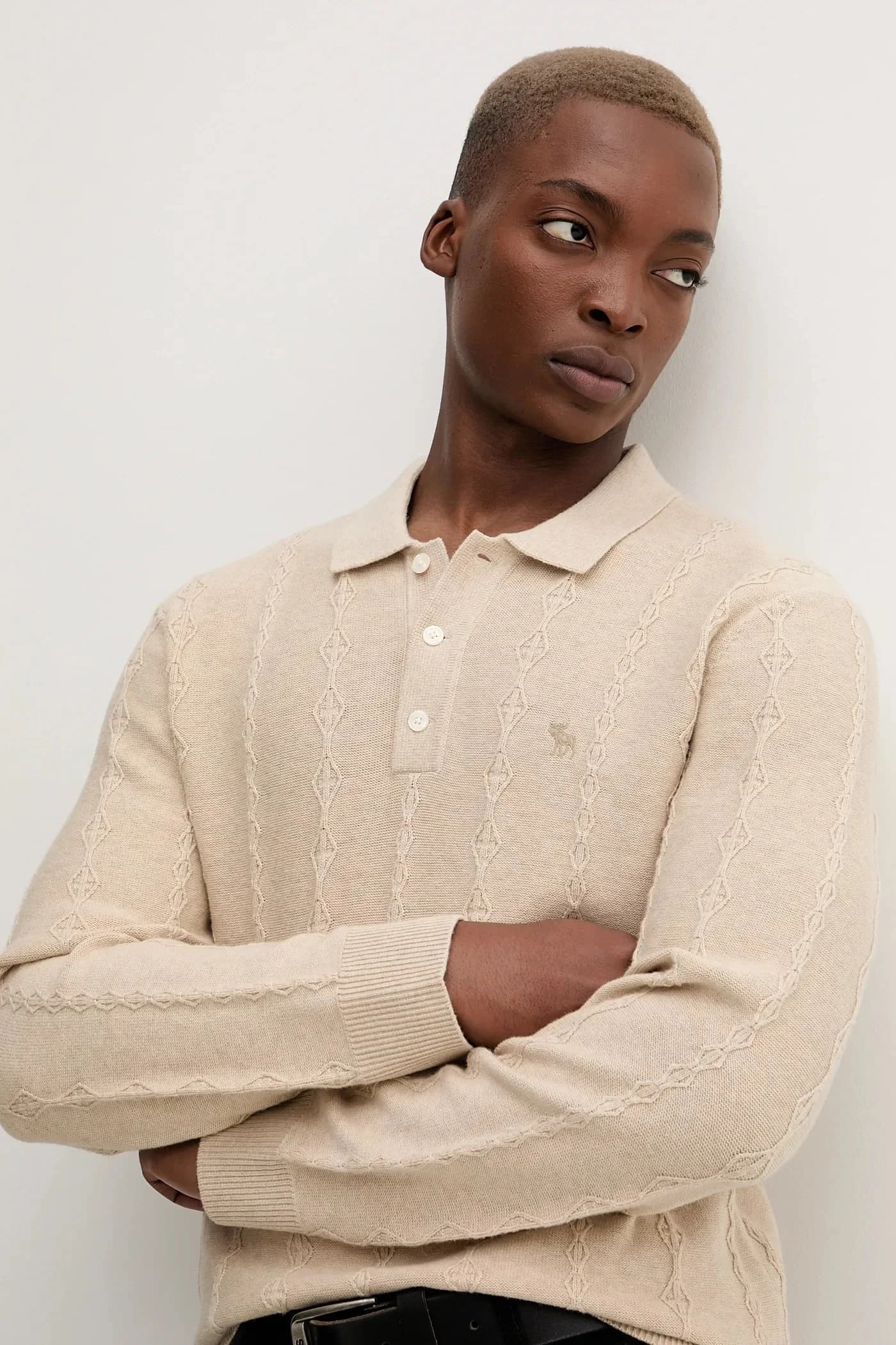 Свитер из смесовой шерсти - фото 4