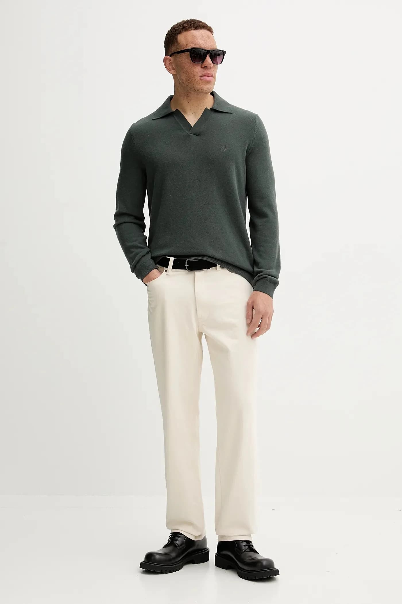 Свитер из смесовой шерсти - фото 2