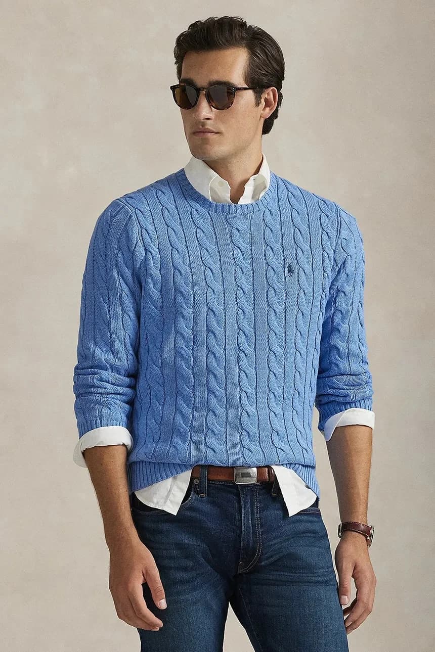 Хлопковый свитер