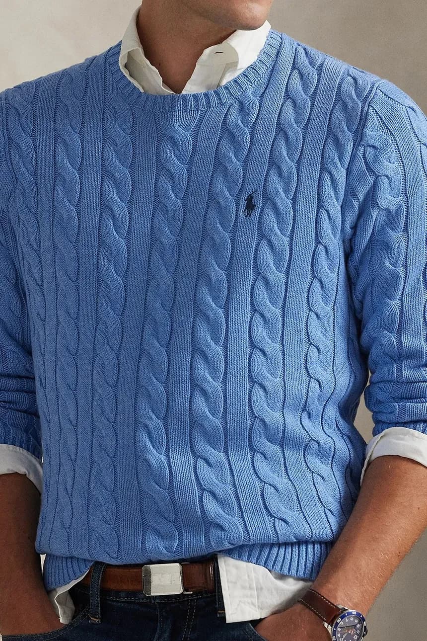 Хлопковый свитер - фото 3