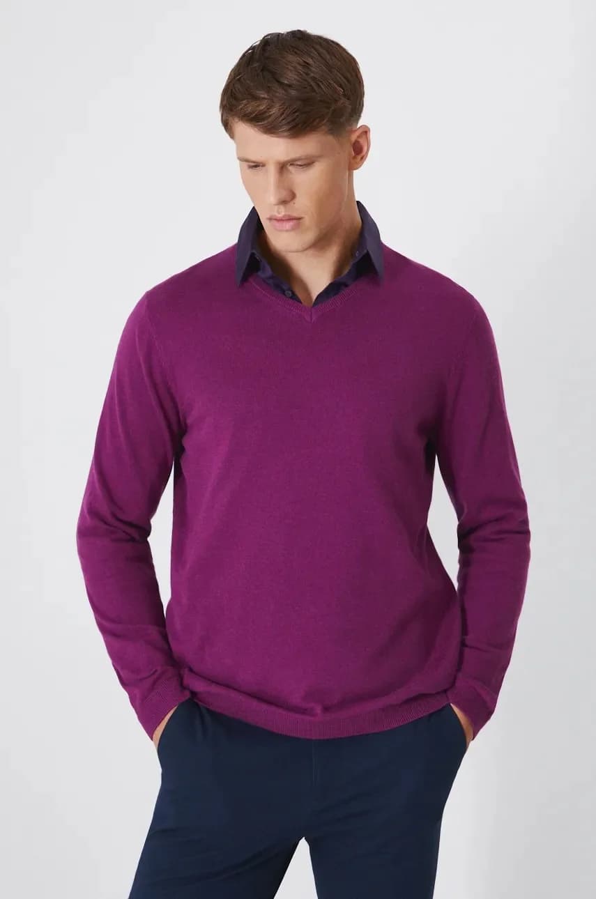 Хлопковый свитер