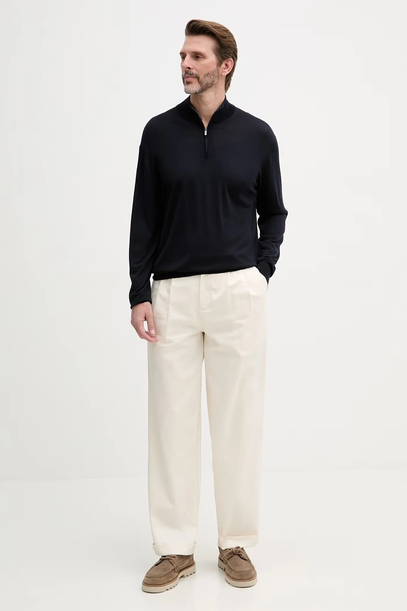 Мужской шерстяной свитер - фото 2