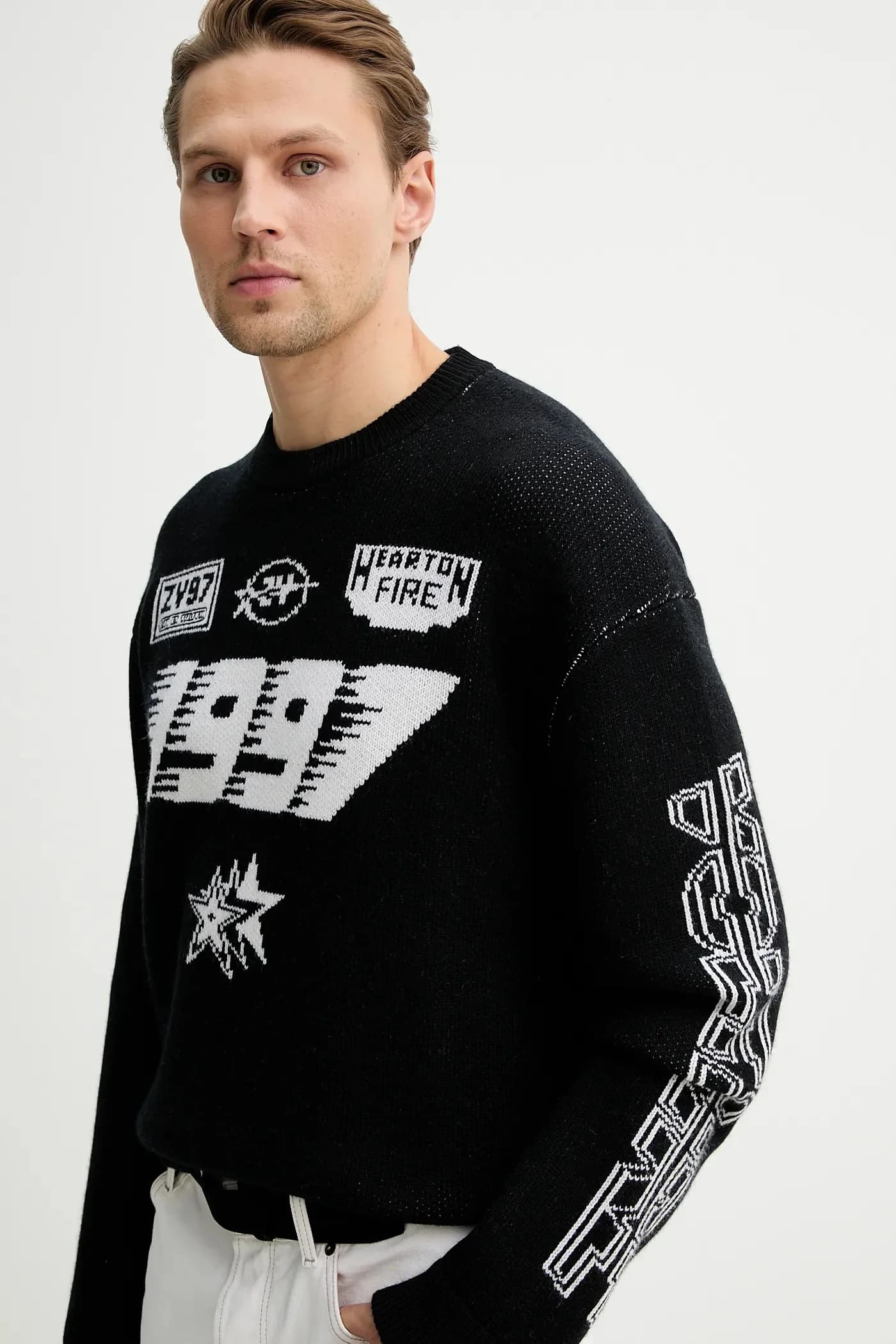 Шерстяной свитер - фото 4