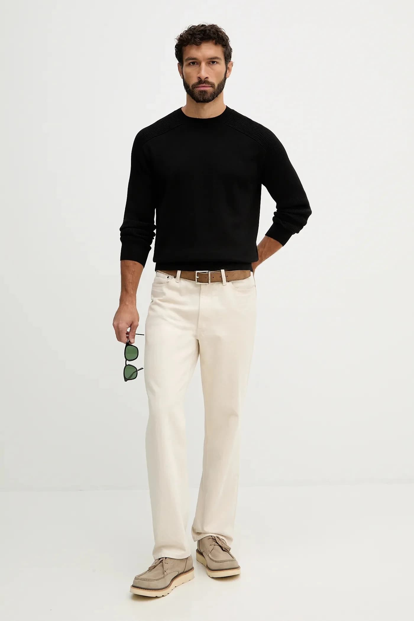 Свитер из смесовой шерсти - фото 2