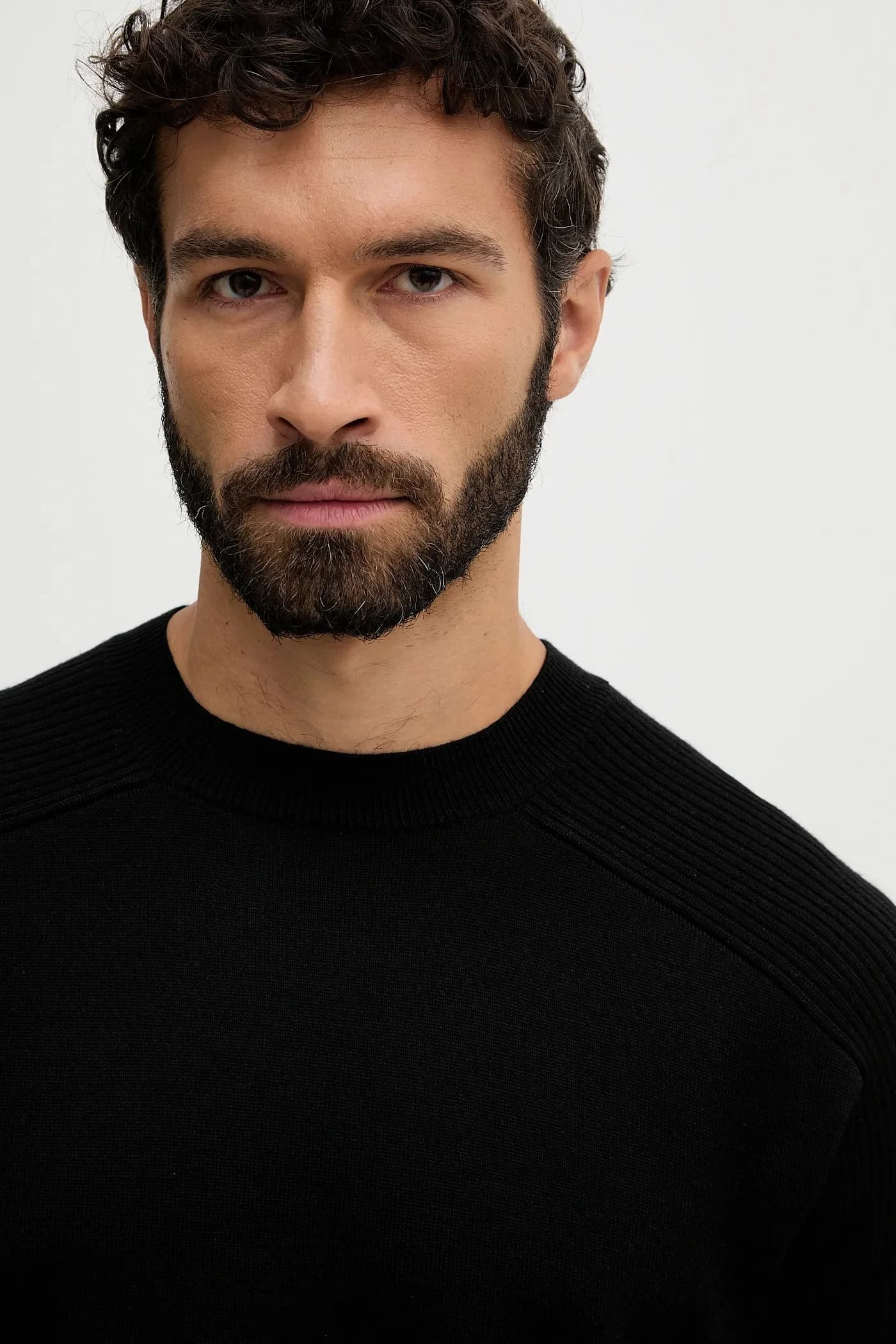 Свитер из смесовой шерсти - фото 4