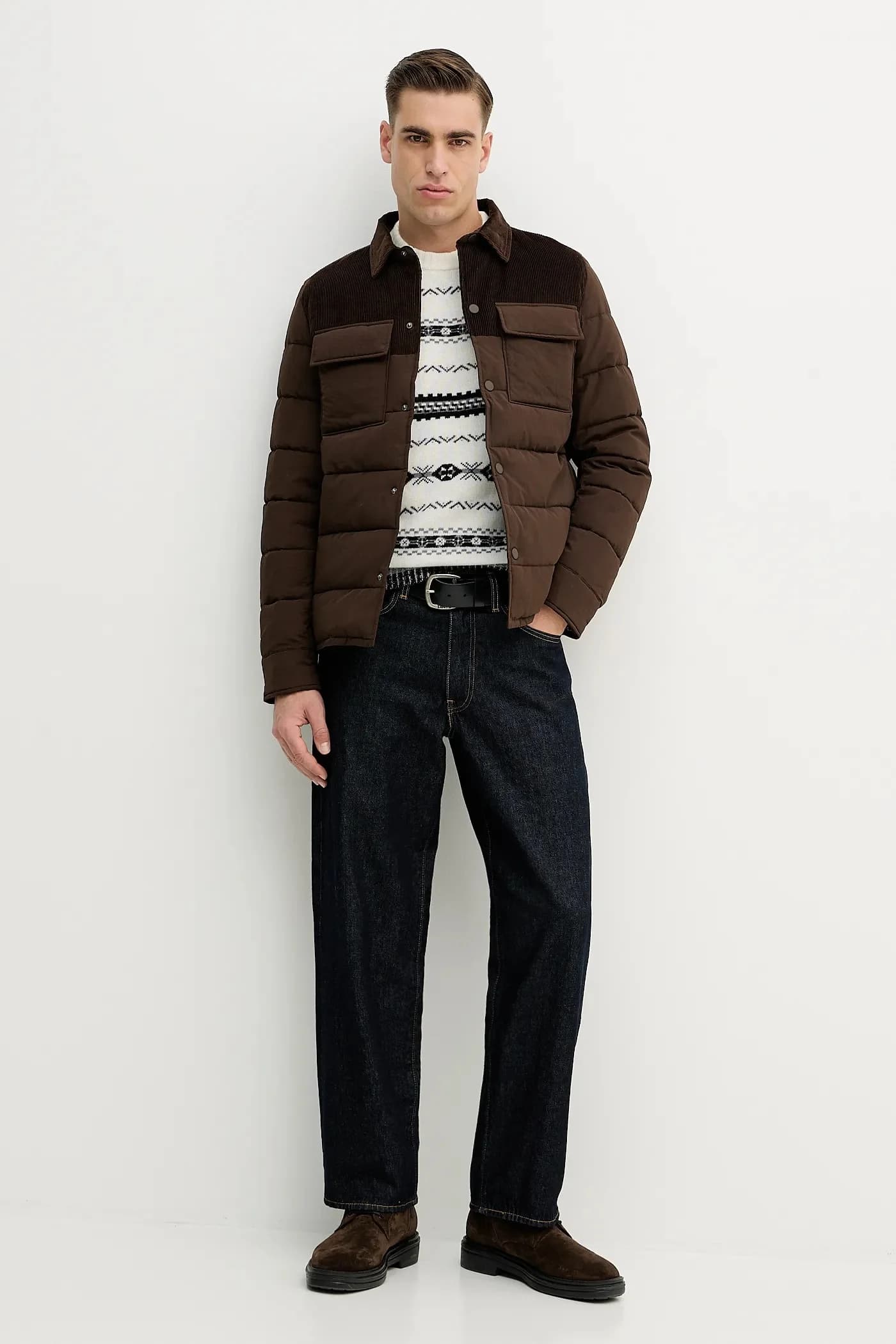 Свитер из смесовой шерсти - фото 2