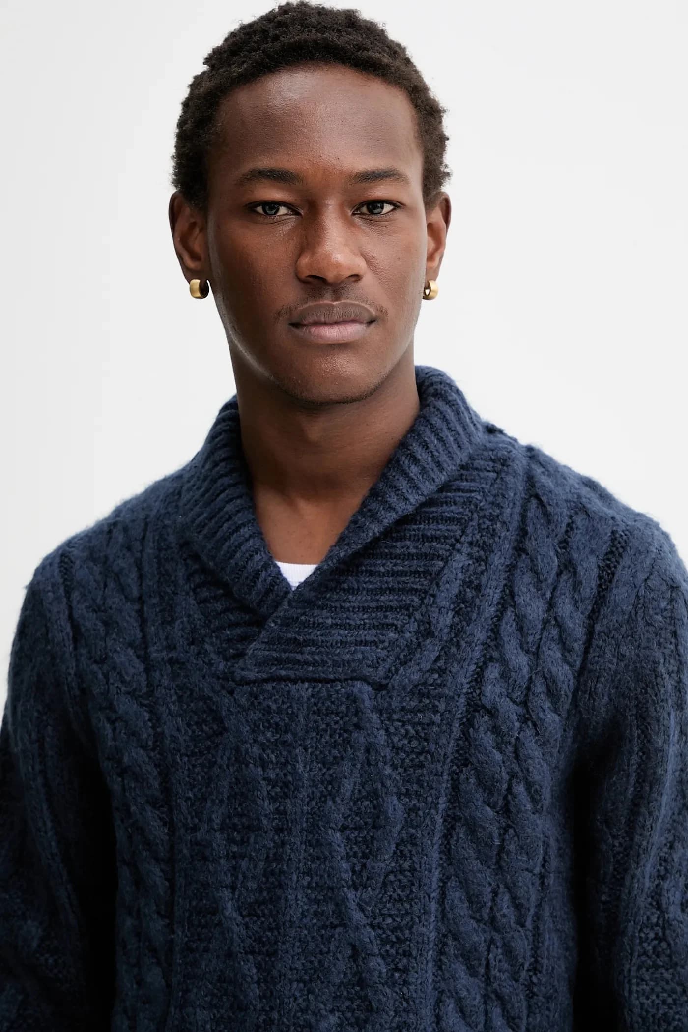 Свитер из смесовой шерсти - фото 4