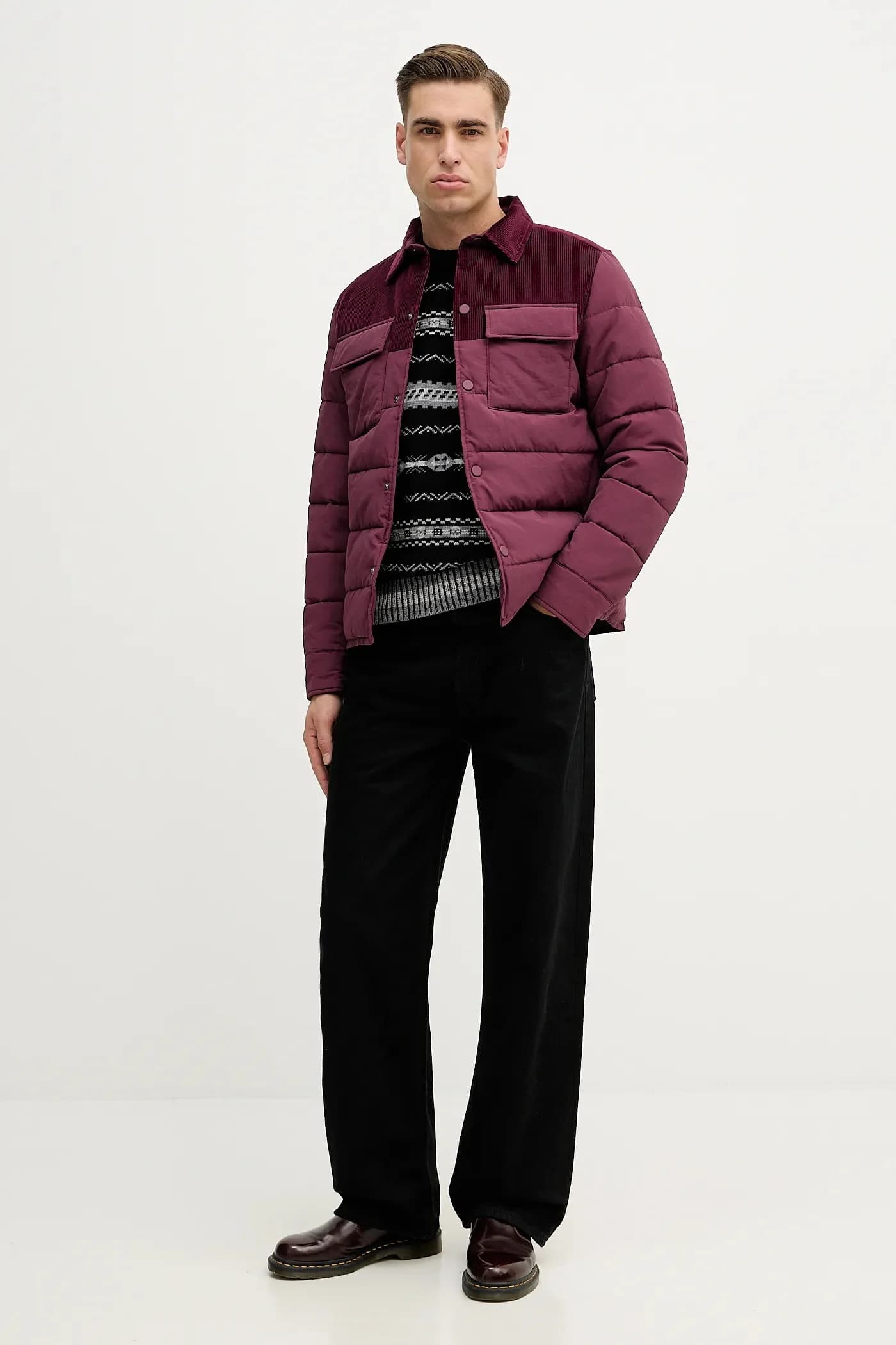 Свитер из смесовой шерсти - фото 2