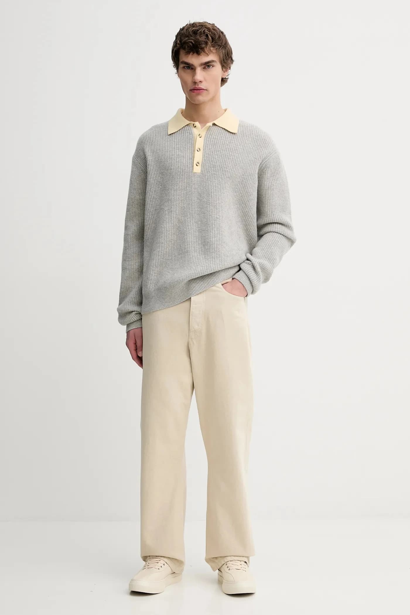 Свитер полушерстяной NM25PFSW05391 - фото 2