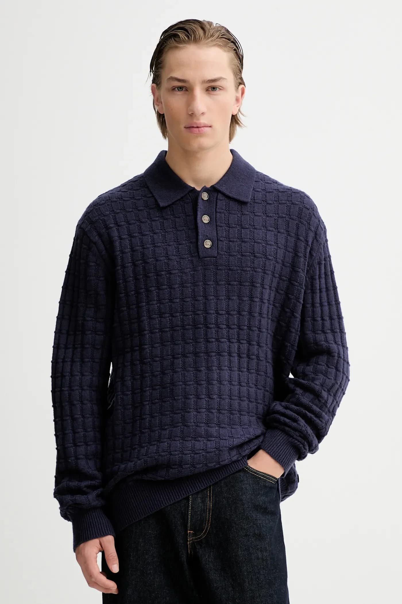 шерстяной свитер Gustav