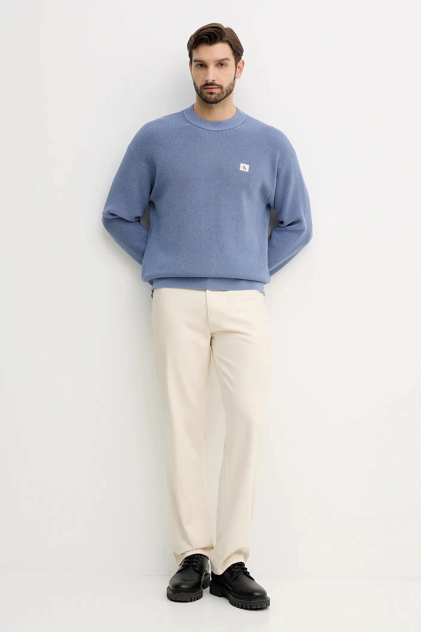 Хлопковый свитер - фото 2