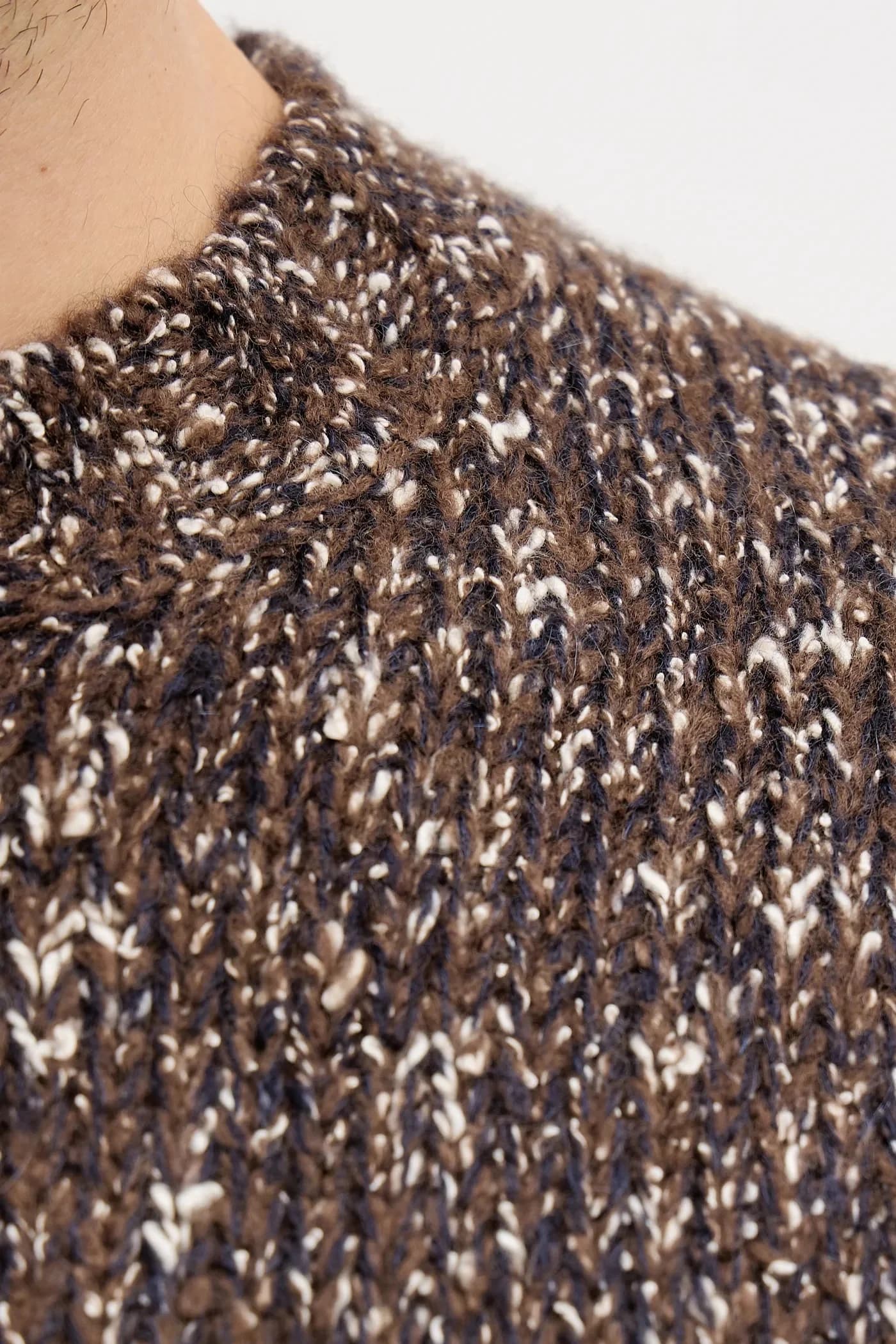 Свитер из смесовой шерсти - фото 5