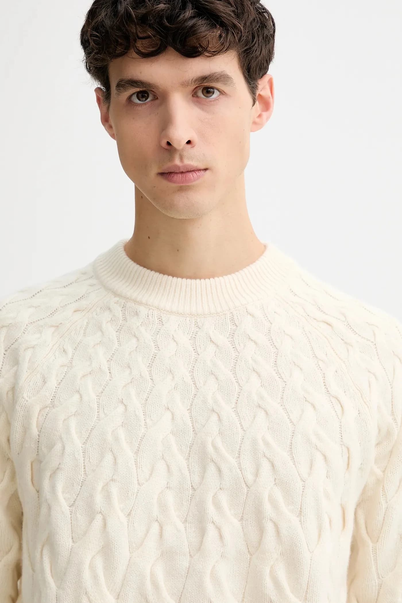 Свитер из смесовой шерсти - фото 4