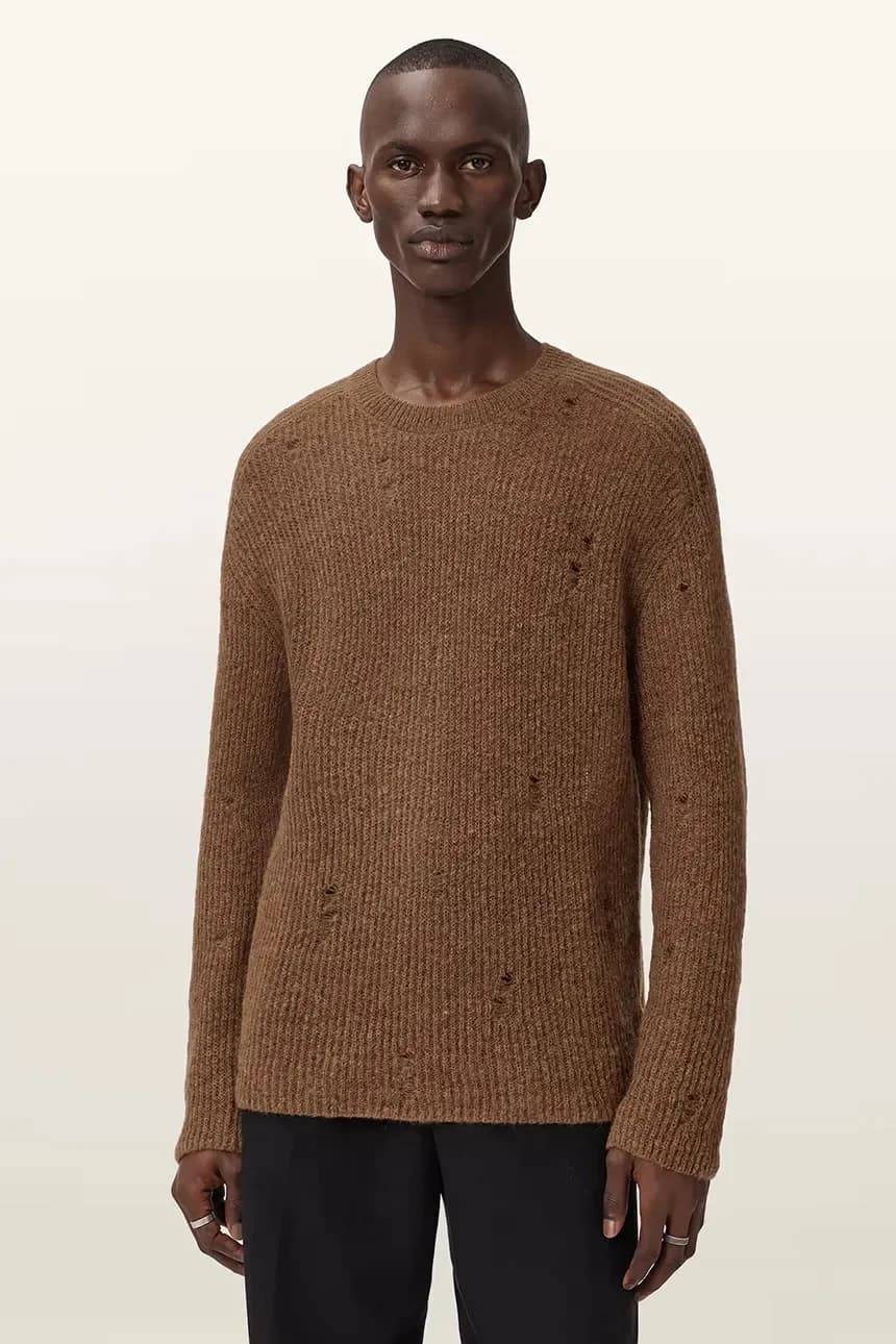 Свитер из смесовой шерсти - фото 3