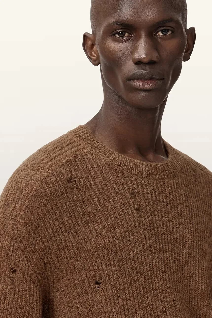 Свитер из смесовой шерсти - фото 4