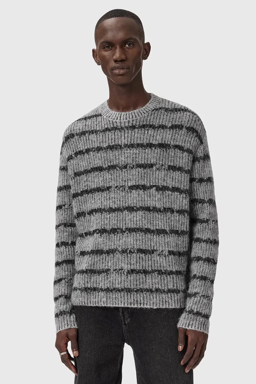 Свитер из РАСТВОРЕННОЙ шерсти - фото 3