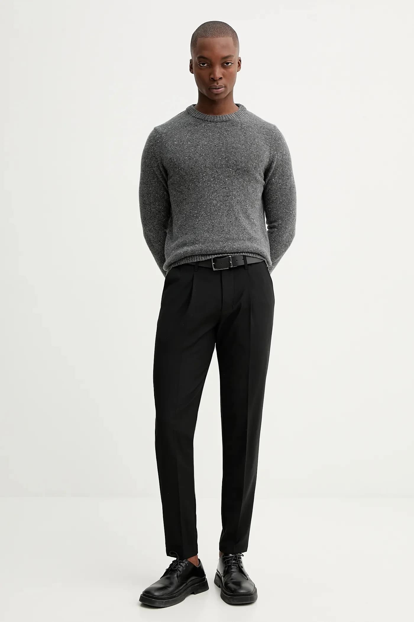 Свитер из смесовой шерсти - фото 2