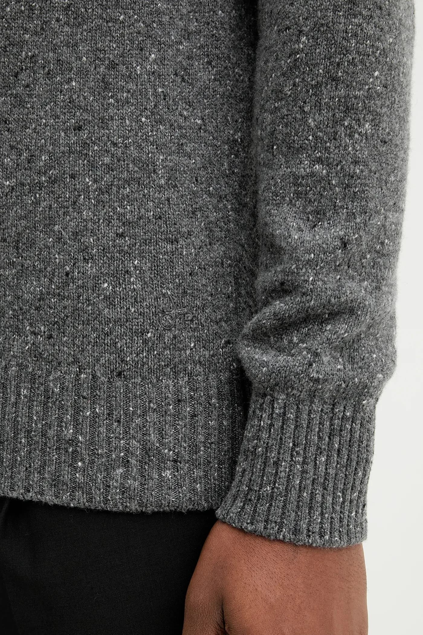 Свитер из смесовой шерсти - фото 5