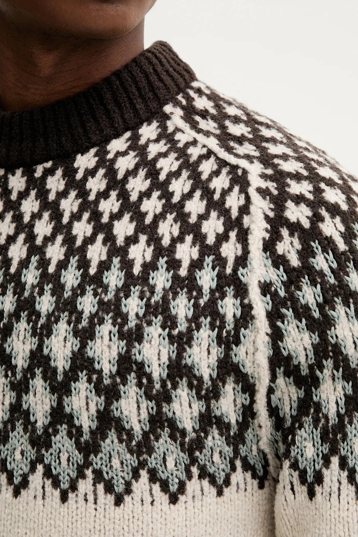 Свитер из смесовой шерсти - фото 5