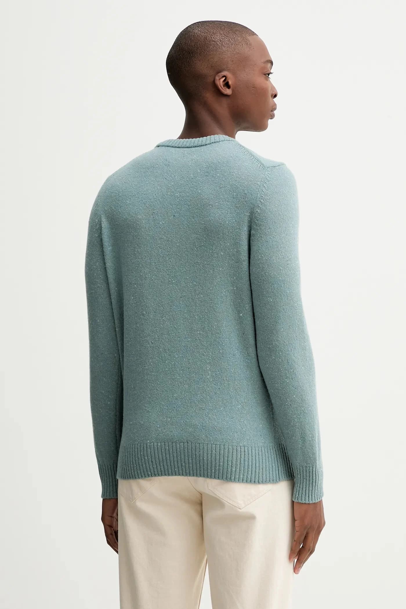 Свитер из смесовой шерсти - фото 3