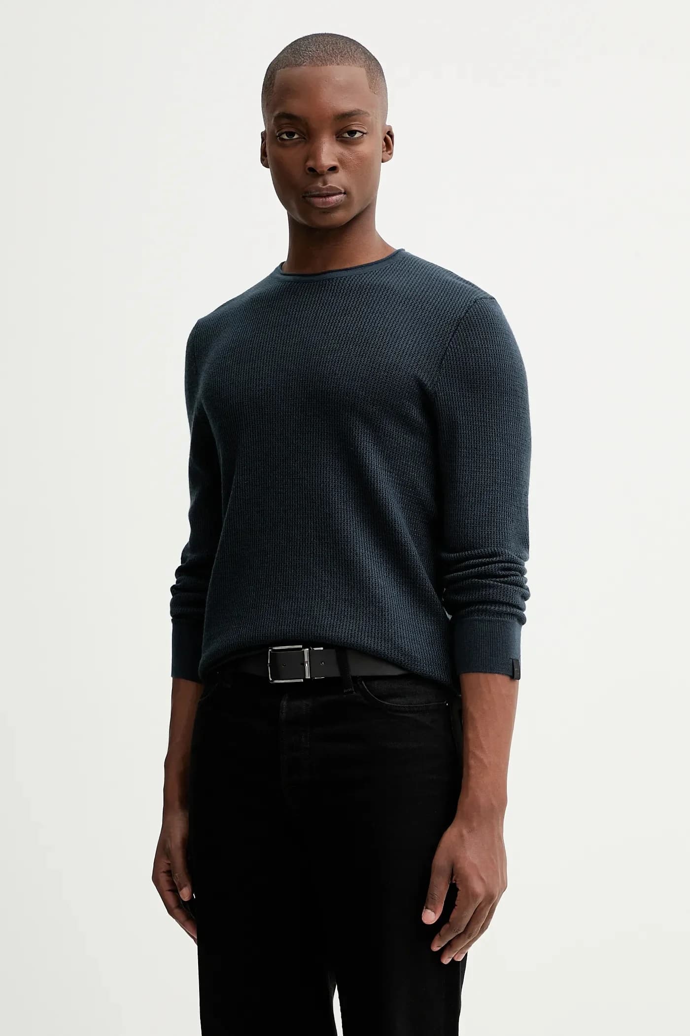 Свитер из смесовой шерсти