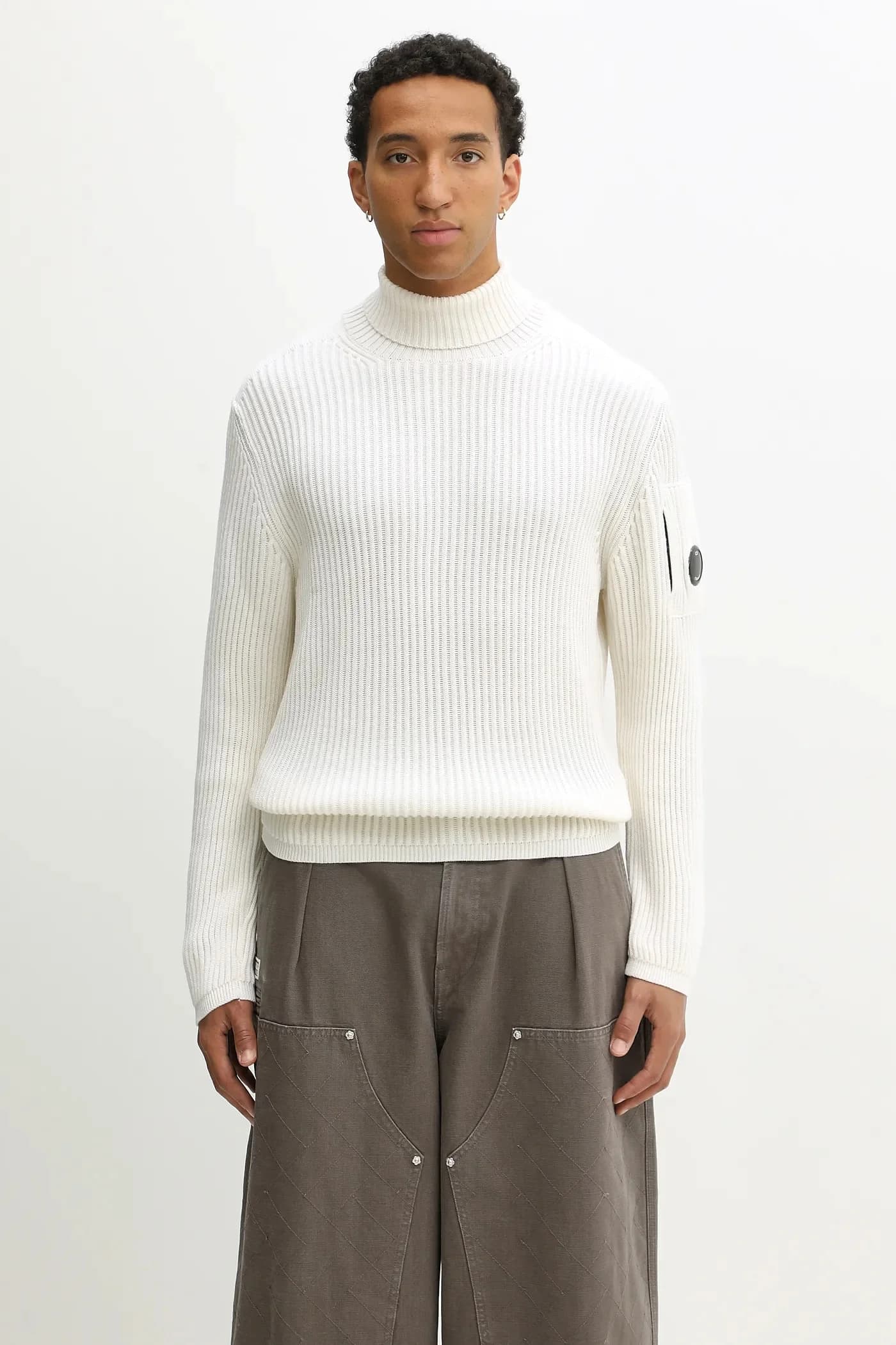 Свитер из смесовой шерсти