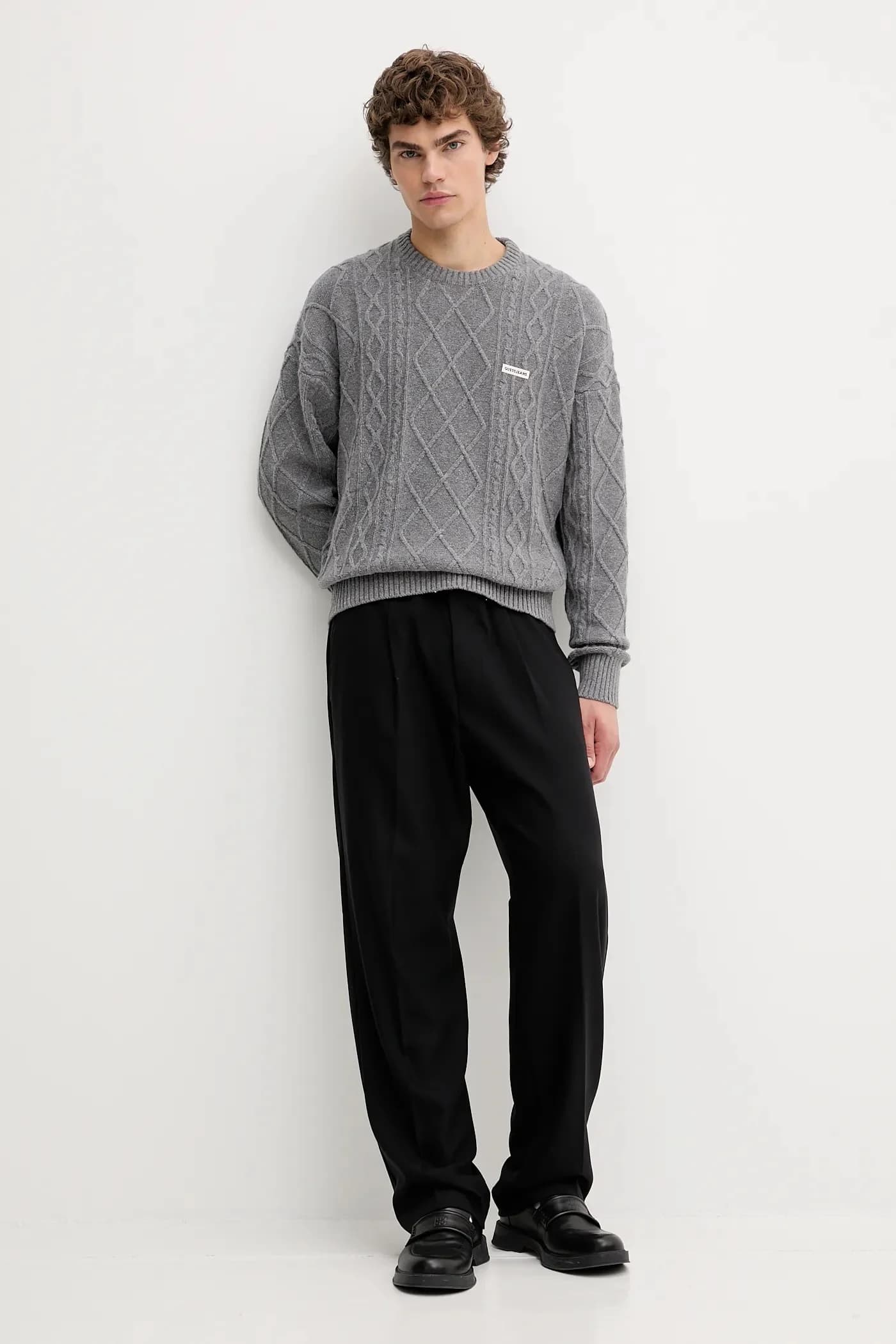 Свитер из смесовой шерсти - фото 2