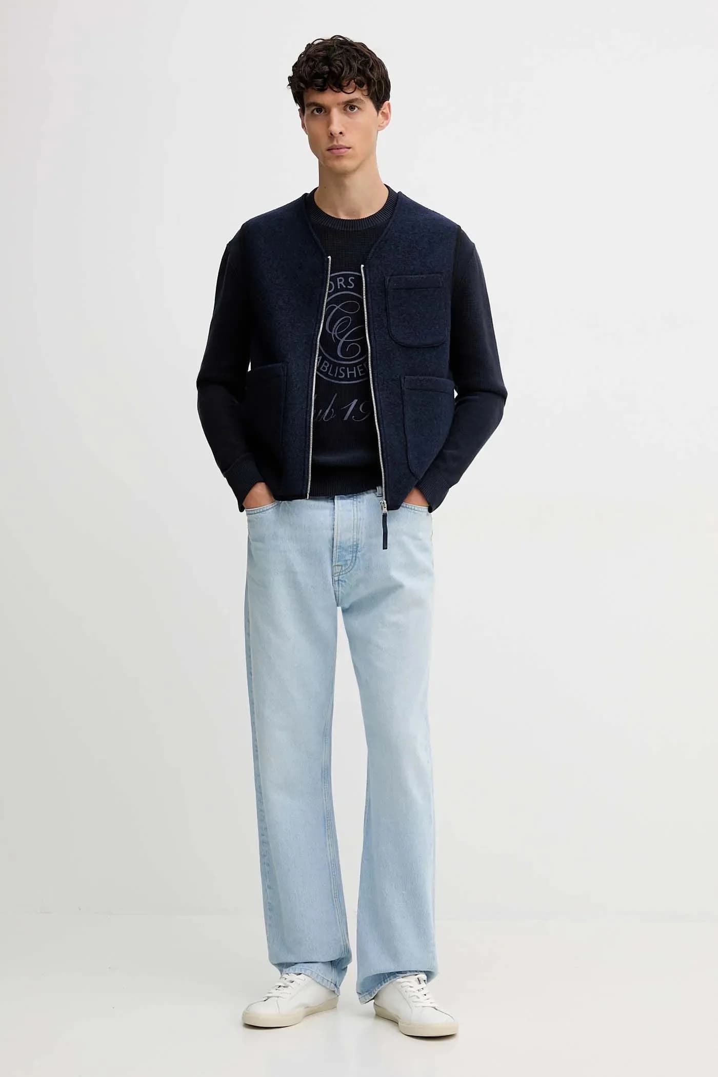 Хлопковый свитер - фото 2