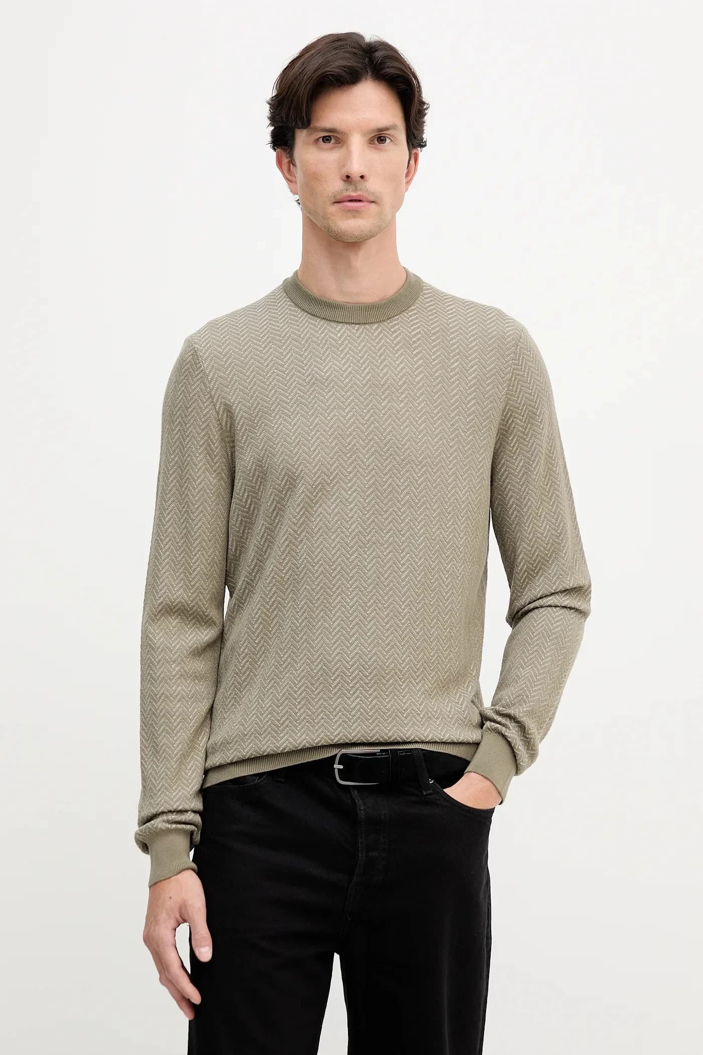 Шерстяной свитер H-Habito