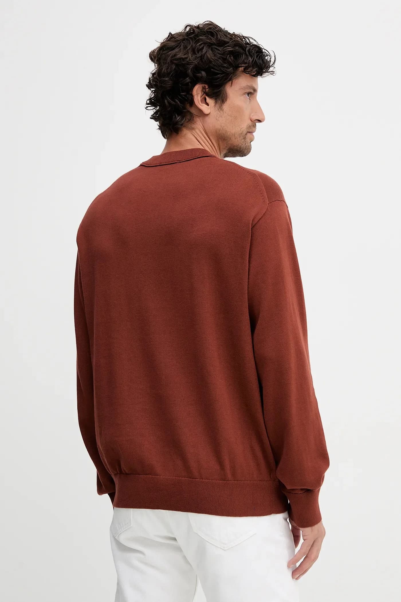 Хлопковый свитер - фото 3