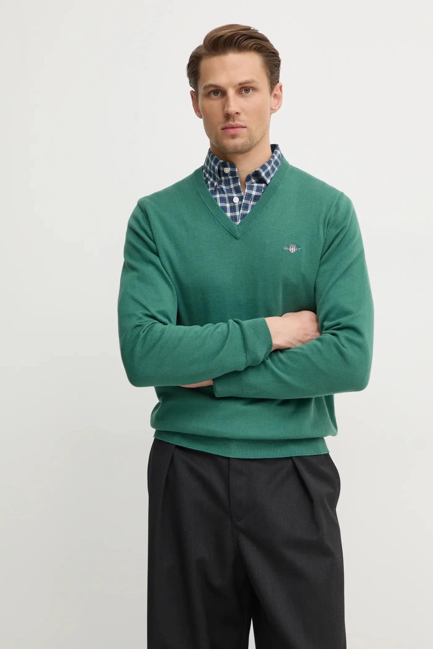 Хлопковый свитер - фото 2